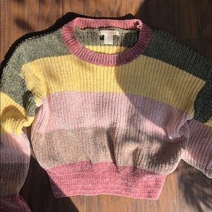 Chenille sweater